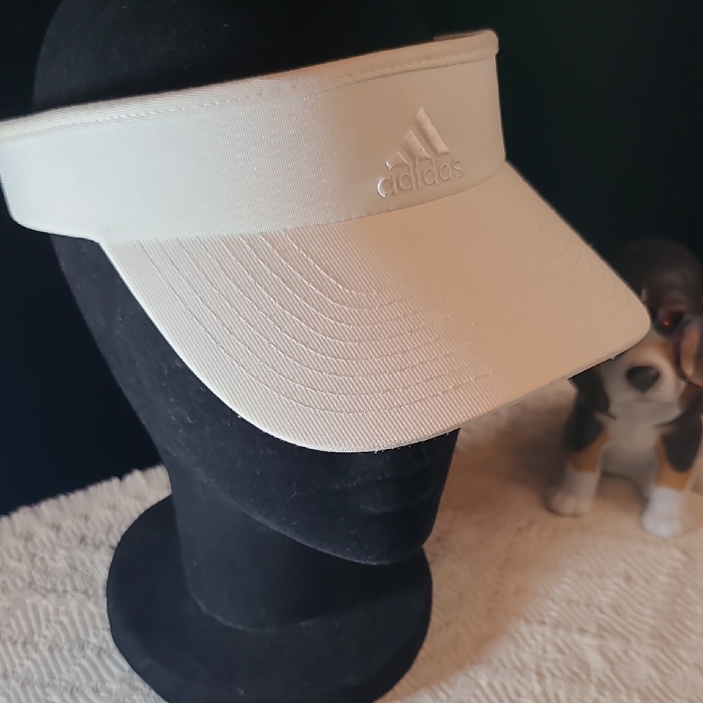 Adidas Cream Sports Visor